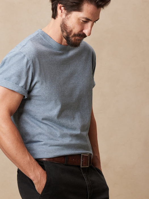 Authentic SUPIMA® T-Shirt - Bicoastal Blue