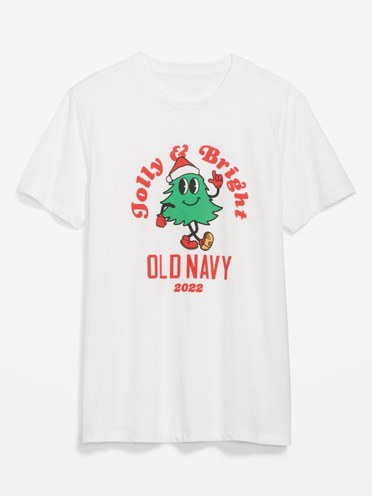 Matching Christmas Graphic T-Shirt for Men