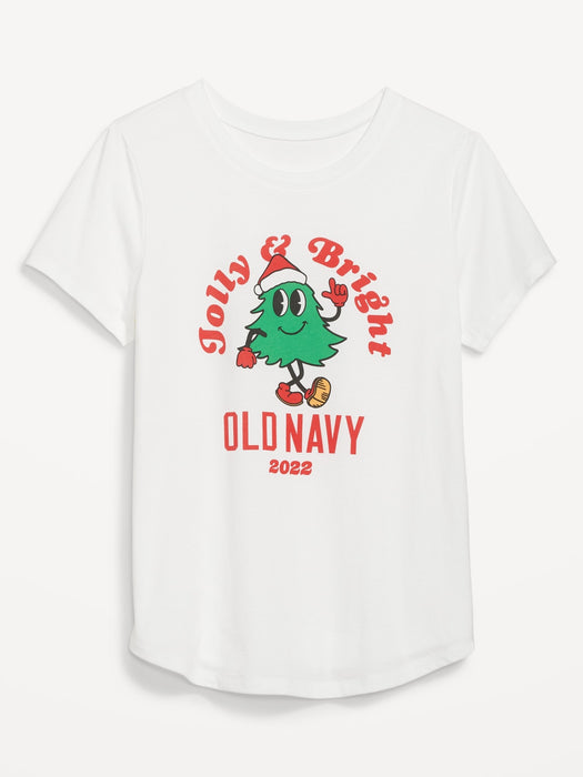 EveryWear Matching Holiday Graphic T-Shirt for Women