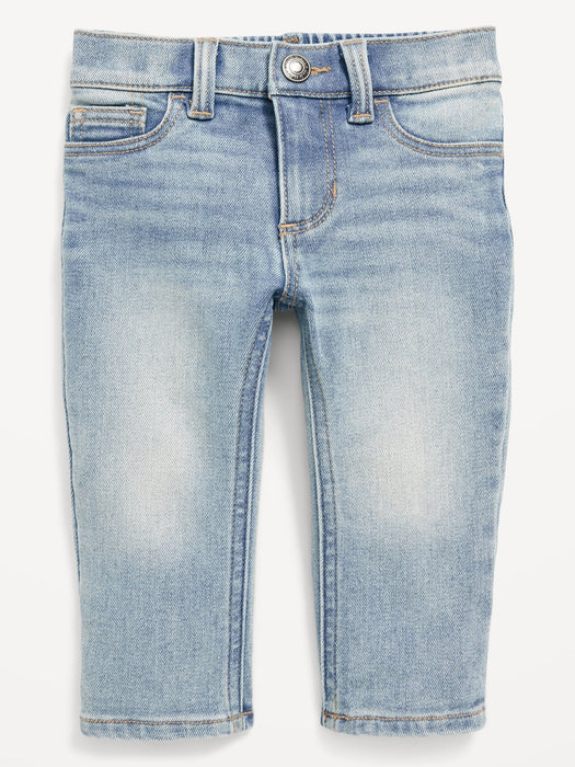 Unisex Built-In Warm Straight Jeans for Baby