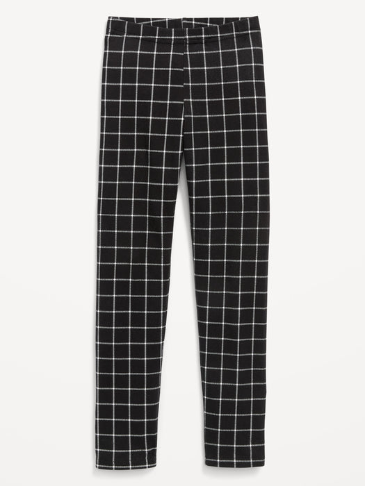Printed Built-In Tough Full-Length Leggings for Girls - Multi