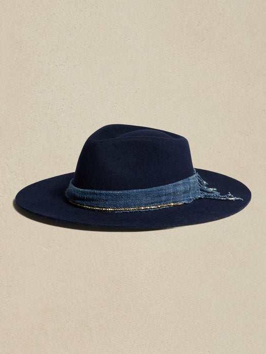 Hampui | Shasta Blue Teardrop Fedora