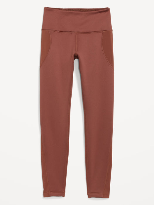 High-Waisted UltraCoze Fleece-Lined Leggings for Women