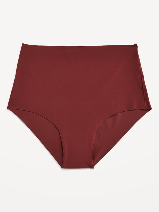 Soft-Knit No-Show Brief Underwear for Women