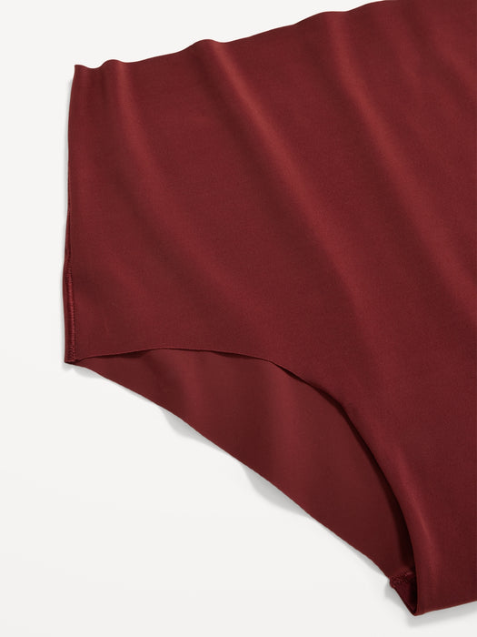 Soft-Knit No-Show Brief Underwear for Women