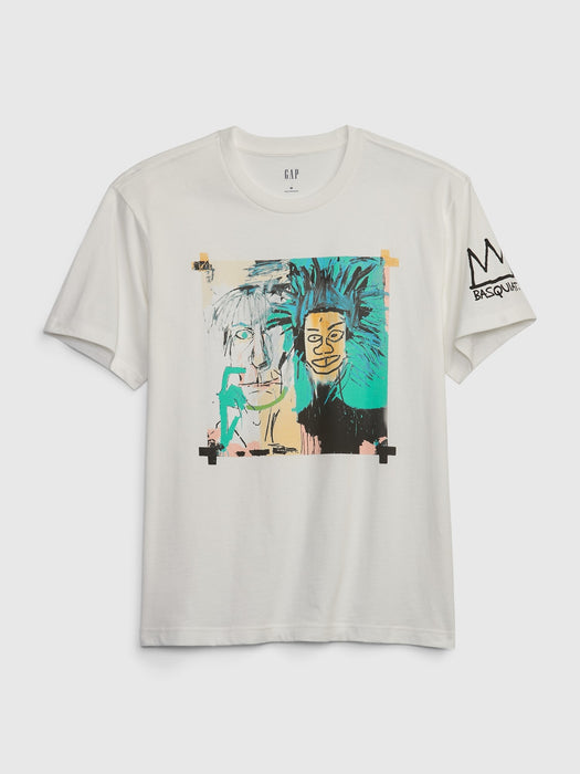 Jean-Michel Basquiat Graphic T-Shirt - new off white
