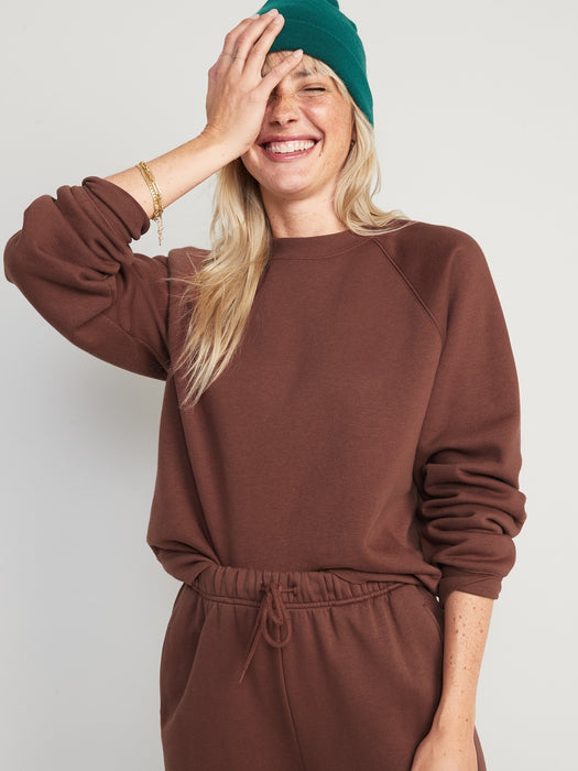 Vintage Long-Sleeve Sweatshirt for Women
