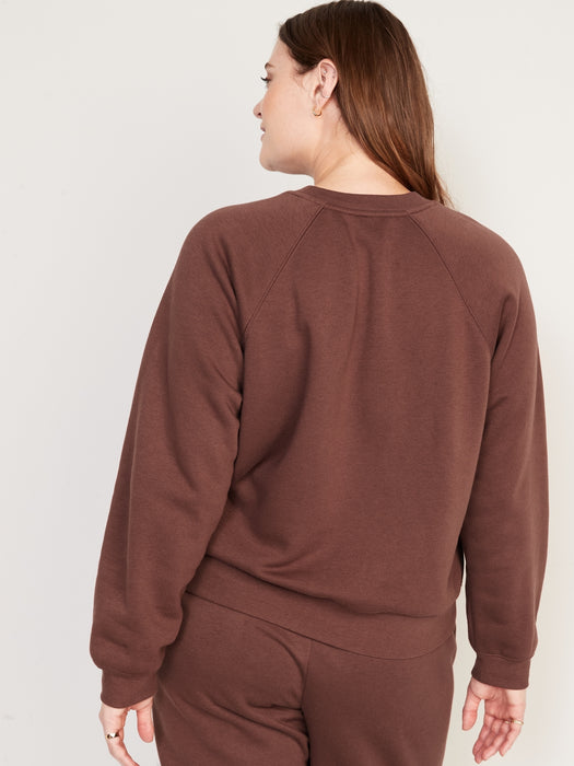Vintage Long-Sleeve Sweatshirt for Women