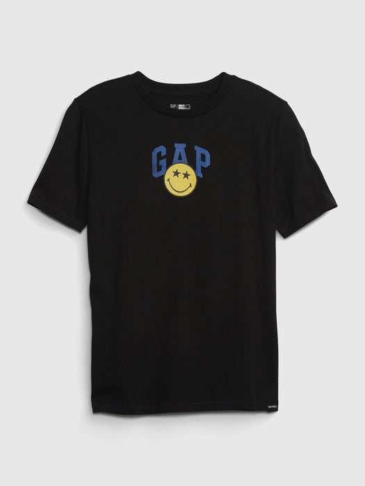 Gap &#215 SmileyWorld&#174 Kids 100% Organic Cotton Graphic T-Shirt