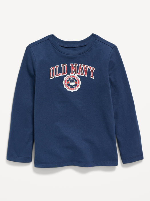 Unisex Long-Sleeve Logo-Graphic T-Shirt for Toddler