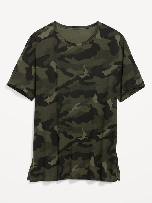 Oversized UltraLite All-Day Performance T-Shirt for Women - Green
