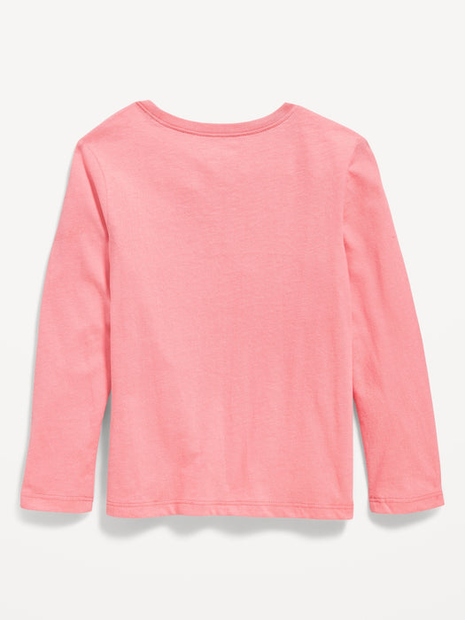 Unisex Long-Sleeve Graphic T-Shirt for Toddler