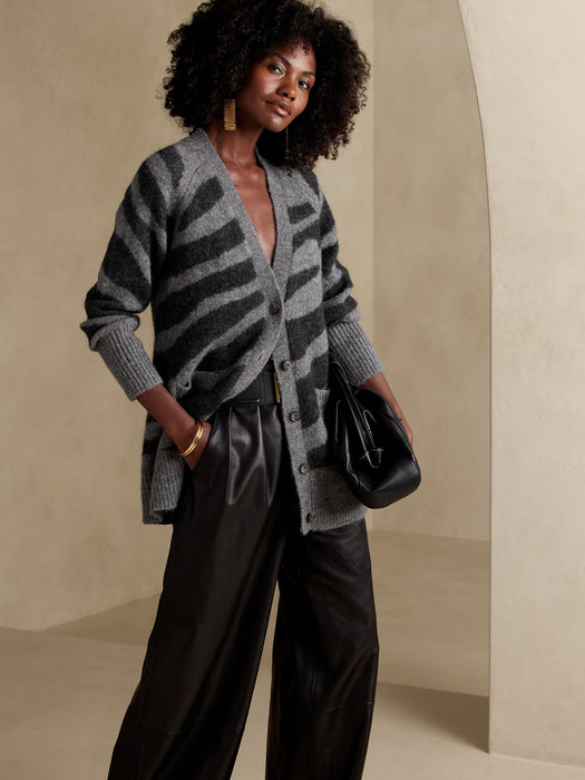 Zebra Cardigan