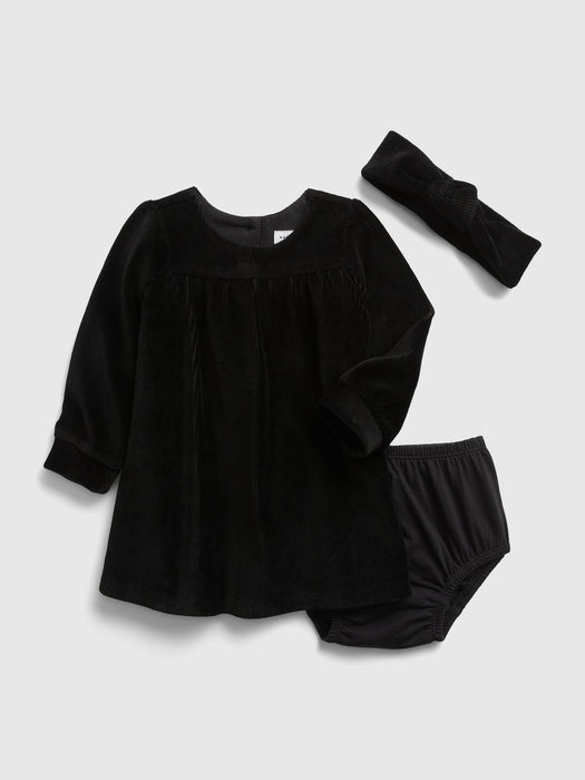 Baby Corduroy Dress Set