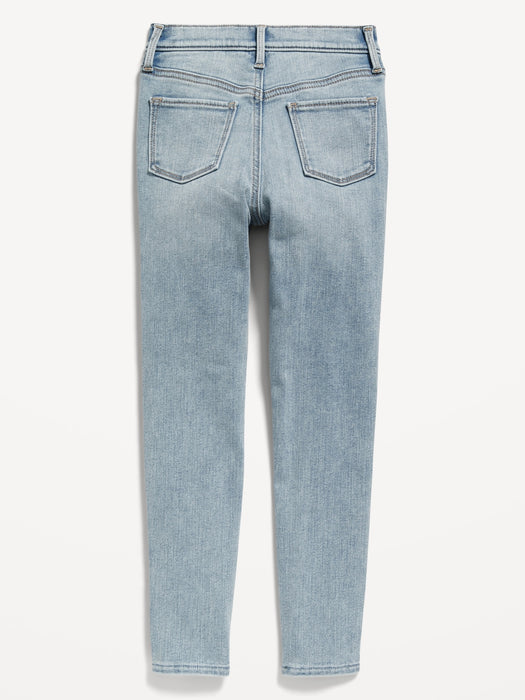 High-Waisted Rockstar 360° Stretch Jeggings for Girls