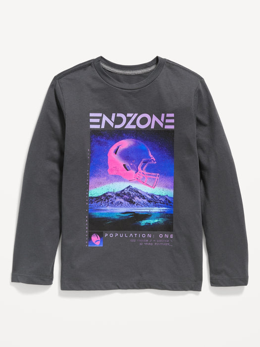 Long-Sleeve Graphic T-Shirt for Boys