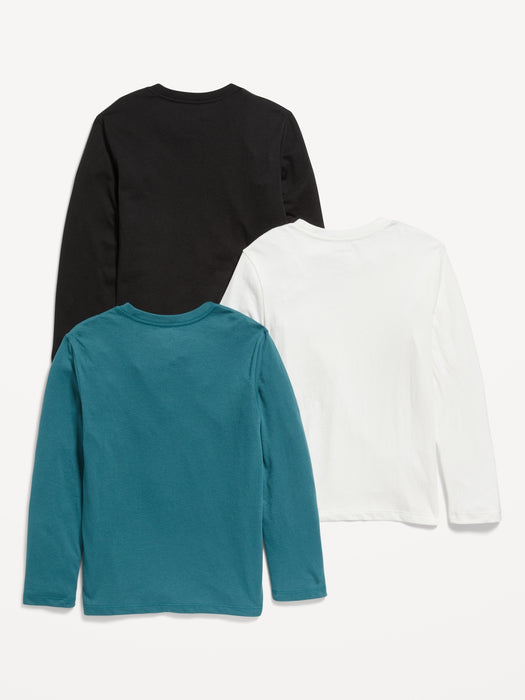 Long-Sleeve Graphic T-Shirt 3-Pack for Boys