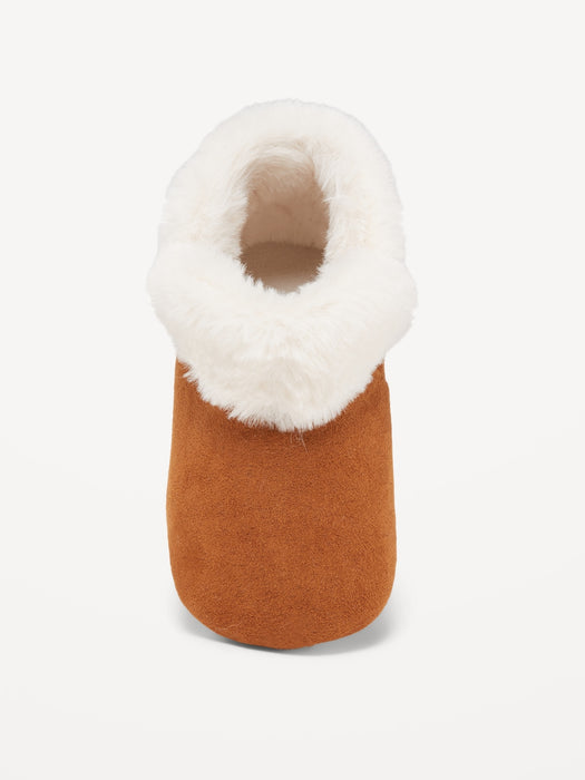 Unisex Faux-Fur-Lined Cozy Boots for Baby