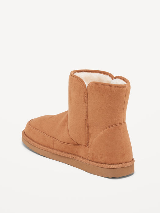 Cozy Faux-Suede Boots for Women