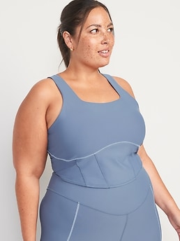 Light Support PowerSoft Longline Sports Bra for Women