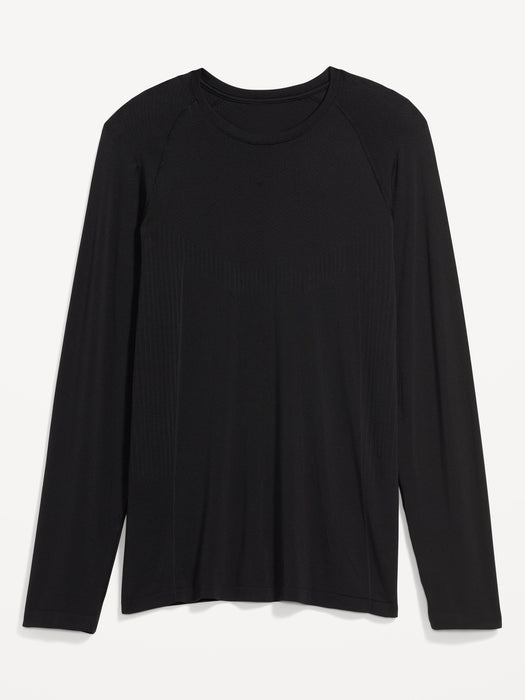 Go-Fresh Odor-Control Seamless Long-Sleeve T-Shirt for Men