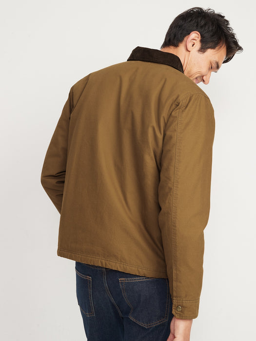 Canvas Cozy-Lined Barn Coat for Men