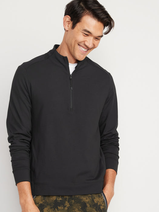 PowerSoft Coze Edition Quarter-Zip Jacket for Men - Black