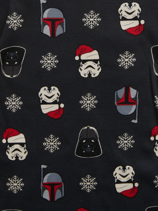 babyGap &#124 Star Wars&#153 100% Organic Cotton Holiday PJ Set - black