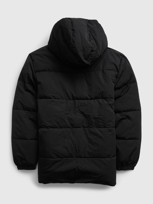 Teen Puffer Jacket - black