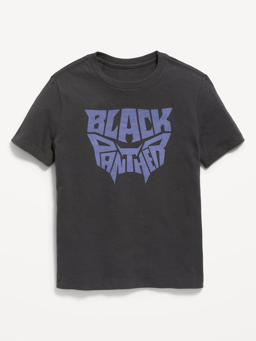 Marvel™ Black Panther Matching Gender-Neutral Graphic T-Shirt for Kids