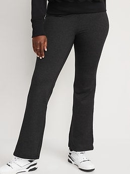 High-Waisted CozeCore Boot-Cut Leggings for Women