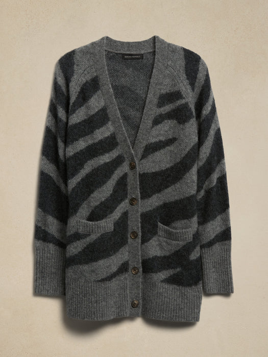 Zebra Cardigan