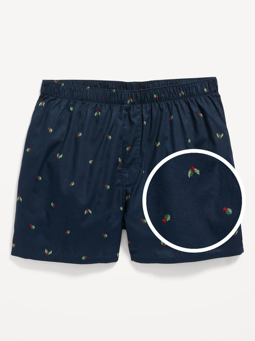 Printed Soft-Washed Boxer Shorts for Men -- 3.75-inch inseam