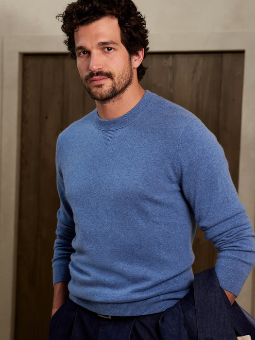 Sarno Cashmere Crew-Neck Sweater