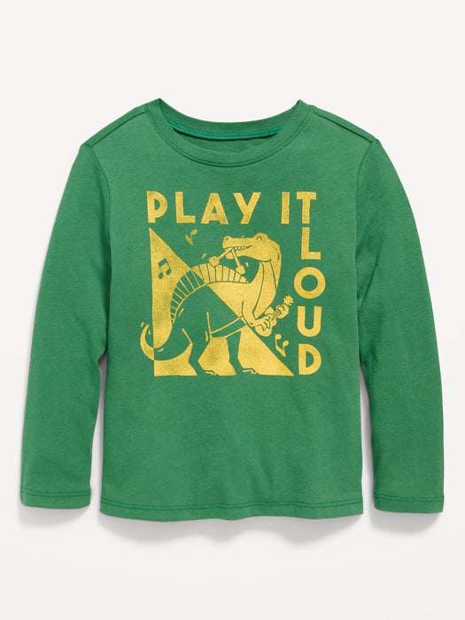 Unisex Long-Sleeve Graphic T-Shirt for Toddler