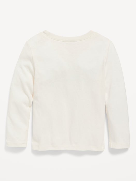 Peanuts® Christmas-Graphic Unisex T-Shirt for Toddler - White