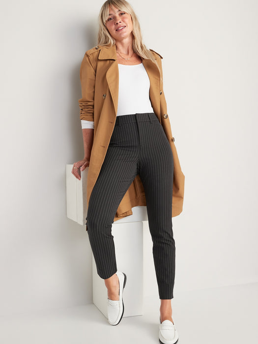 High-Waisted Never-Fade Pixie Skinny Ankle Pants for Women