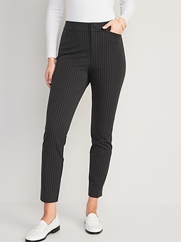 High-Waisted Never-Fade Pixie Skinny Ankle Pants for Women