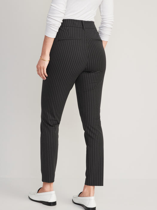 High-Waisted Never-Fade Pixie Skinny Ankle Pants for Women