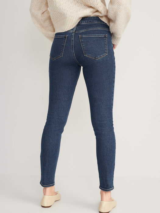 Mid-Rise Rockstar Super-Skinny Jeans for Women