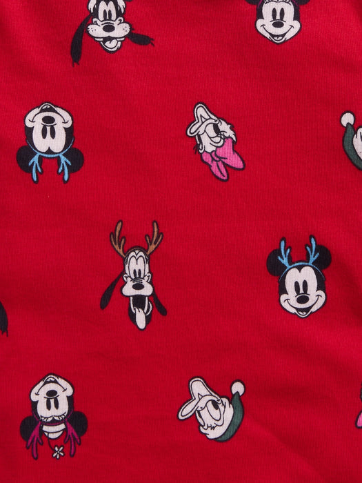 babyGap &#124 Disney 100% Organic Cotton Festive Mickey Mouse PJ Set - modern red