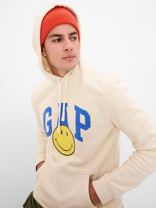 Gap × Smiley® Vintage Soft Logo Hoodie