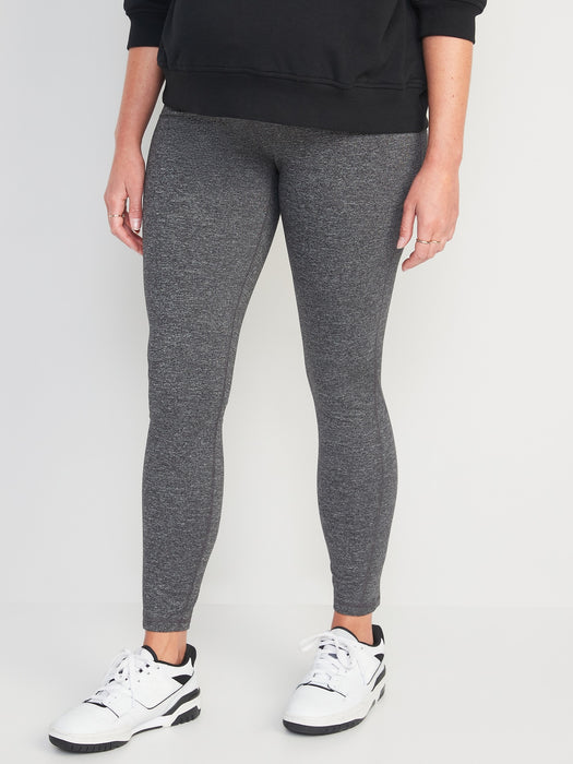 Maternity High-Waisted CozeCore Leggings - Gray