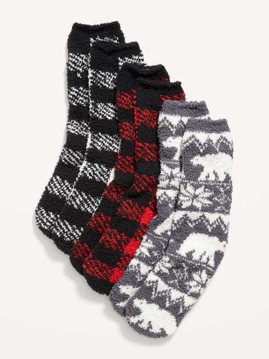Cozy Socks 3-Pack for Men - Multi