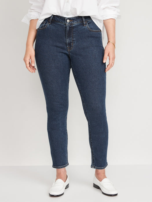 Mid-Rise Rockstar Super-Skinny Jeans for Women