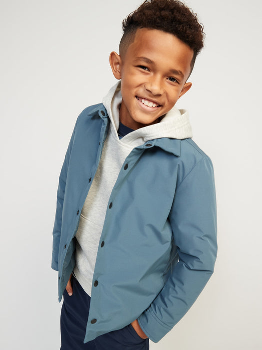 StretchTech Water-Resistant Shacket for Boys
