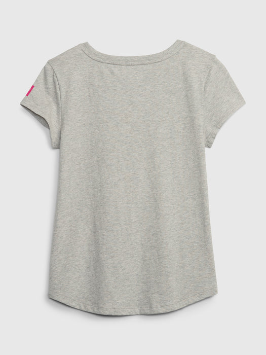 GapKids &#124 Disney 100% Organic Cotton Graphic T-Shirt - light heather grey