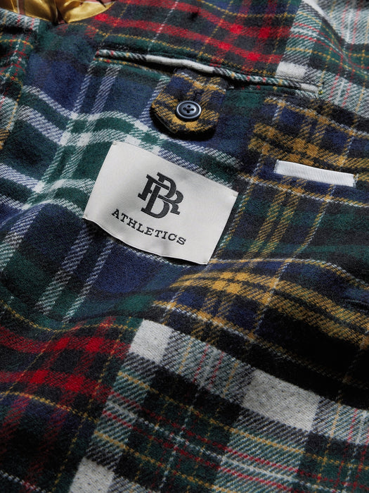 BR ATHLETICS Patchwork Blazer - Patchwork Blue