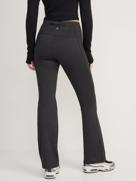 High-Waisted CozeCore Boot-Cut Leggings for Women