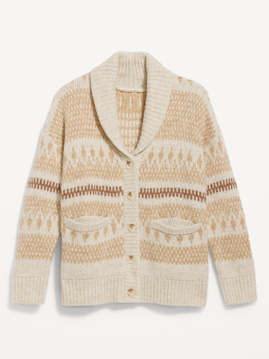 Cozy Fair Isle Cardigan for Women
